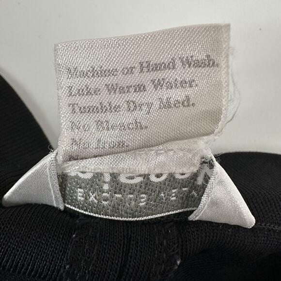 Misook Pants Womens Large Black Pull on Career Midrise Office Knit Straight - Picture 7 of 13